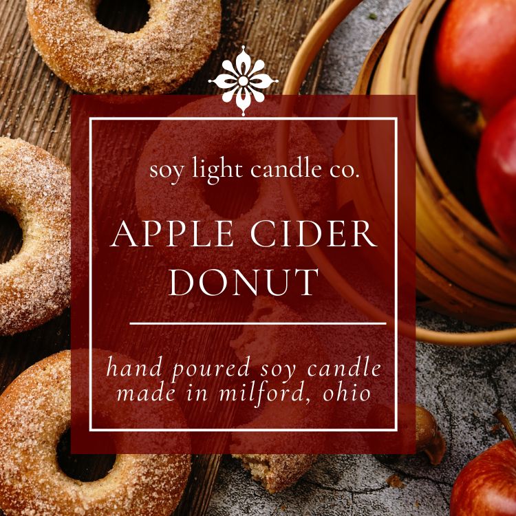 Apple cider Donut Candle