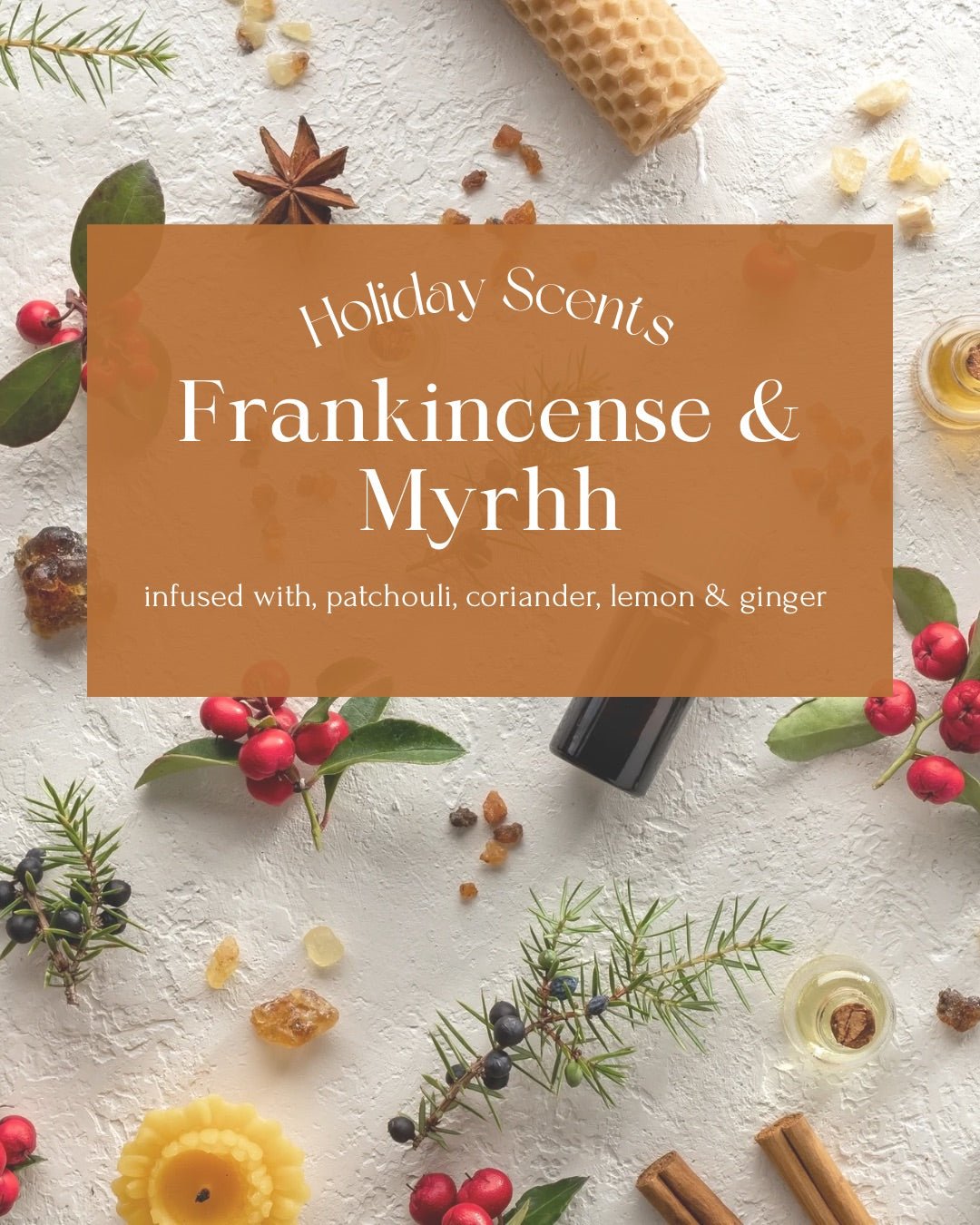 Frankincense &amp; Myrrh Candle - Soy Light Candle Co.